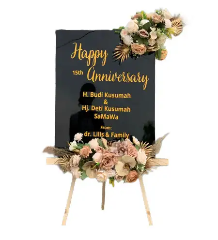 Papan Bunga Akrilik Bundaran HI