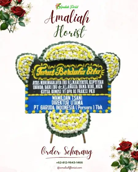 Papan Bunga Duka Bundaran HI